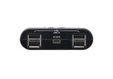 Aten US424 Hub 4 ports USB 2.0 commutables vers 4 PC/MAC