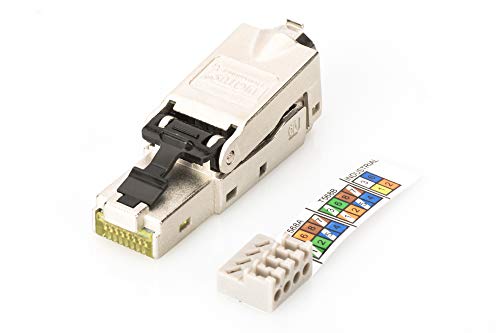 Digitus DN-93631 connecteur de fils RJ-45 Acier inoxydable