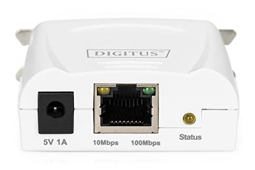 Serveur d’impression Fast Ethernet - parallele - Blanc - LAN - Statut - Taiwan - Ethernet LAN - IEEE 802.3 - IEEE 802.3u - 10,100 Mbit/s
