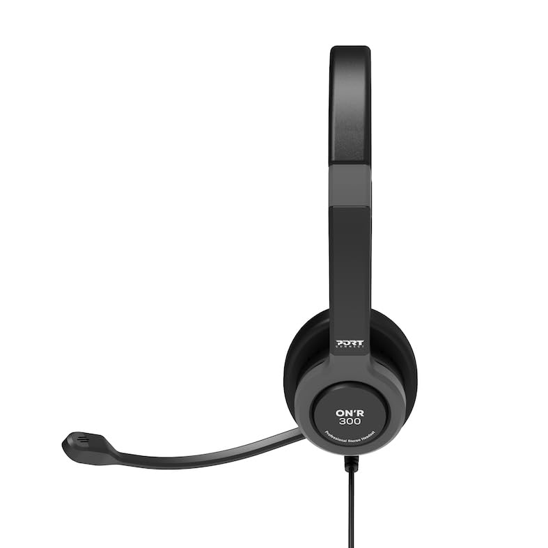 PORT DESIGNS Stereo Headset Active Office Usb Mic Office