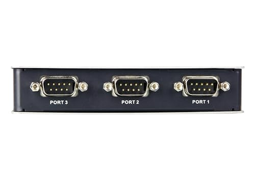 ATEN UC2324-AT station d'accueil USB 2.0 Type-B Métallique