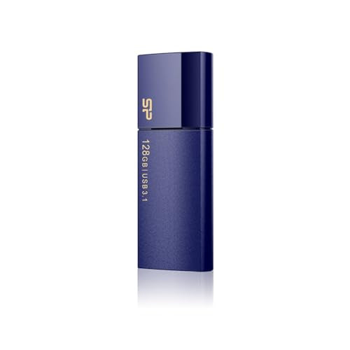 SILICON POWER memory USB Blaze B05 128Go USB 3.2 Blue
