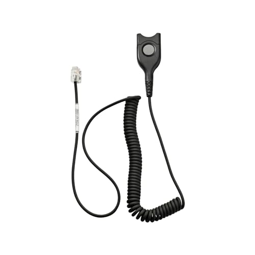 EPOS CSTD 24 Standard headset connection cable Code 24 with EasyDisconnect to Modular Plug RJ 9