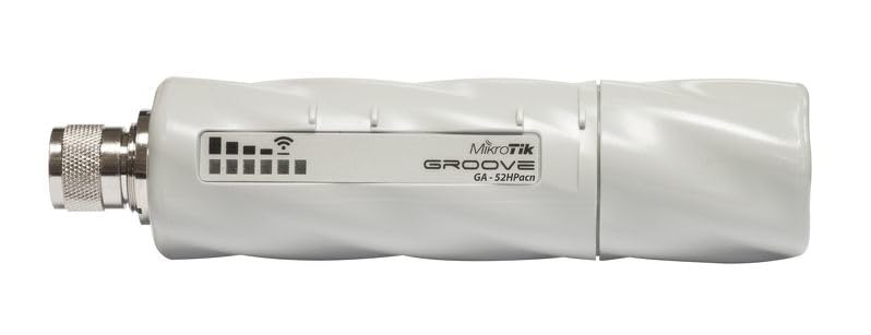 Mikrotik GrooveA 52 ac Blanc Connexion Ethernet, supportant l'alimentation via ce port (PoE)