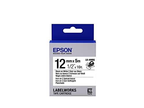 EPSON LK-4WBQ Thermocollant Noir/Blanc
