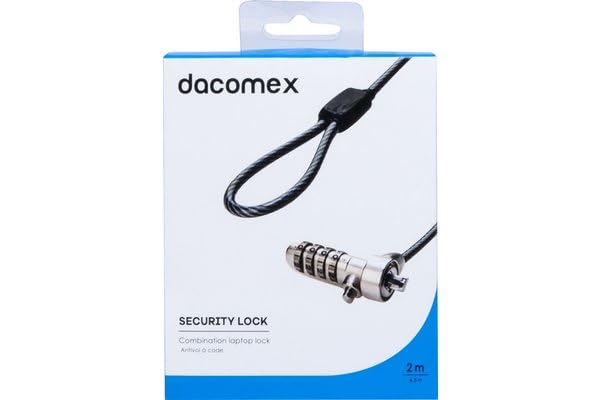 DACOMEX Antivol à code - 2 m