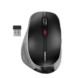 CHERRY Souris MW 8C ERGO sans fil USB & Bluetooth noire/argent rechargeable