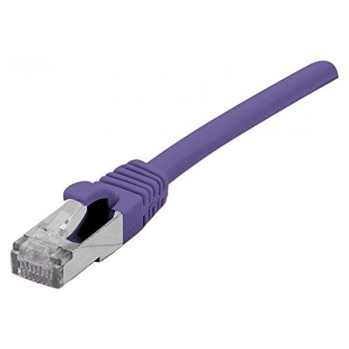 Cordon RJ45 catégorie 6A F/UTP LSOH snagless violet - 0,5 m