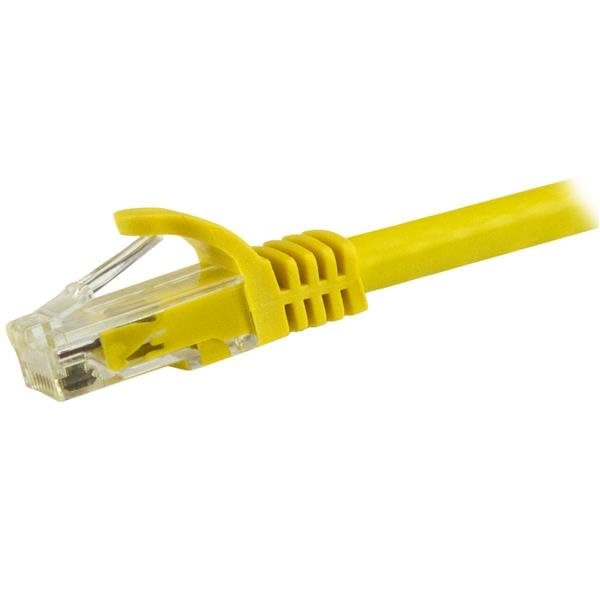 15m Yellow Snagless Cat6 UTP Patch Cable