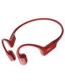 SHOKZ Casque à conduction osseuse OpenRun - Bluetooth - Rouge