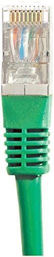 Cordon RJ45 catégorie 6 S/FTP vert - 0,15 m