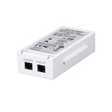 Interface: 1 RJ45 PoE port, 1 RJ45 port