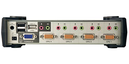 Aten CS1734B Switch KVM VGA/USB avec câbles - 4 U.C.