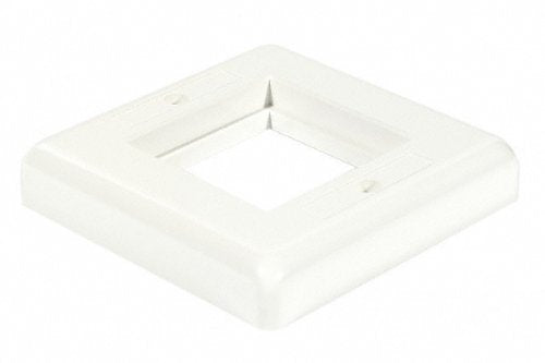 Support plastron pour boîtier saillie RJ45 (272020)