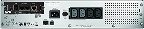 APC Smart-UPS 750VA LCD RM UPS Rack AC 230V 500Watt 750VA Ethernet RS-232 USB oc 4 2U BK with APC UPS Network Management Card