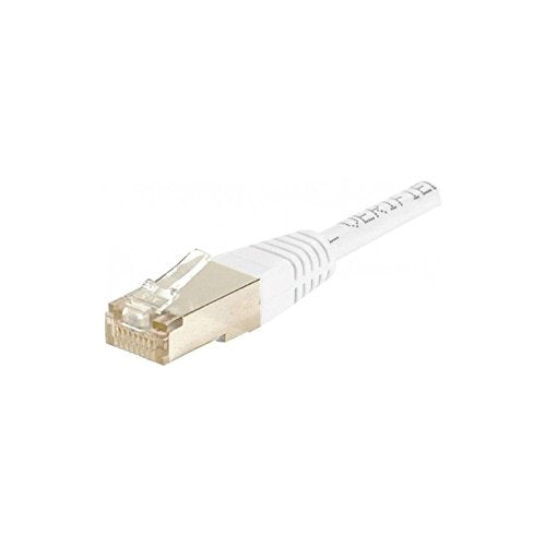 Cordon RJ45 catégorie 6 S/FTP blanc - 10 m