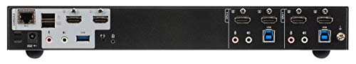 ATEN CS1842-AT-G commutateur écran, clavier et souris Noir