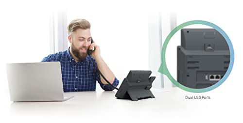 Yealink SIP-T48U téléphone fixe Gris LED Wifi