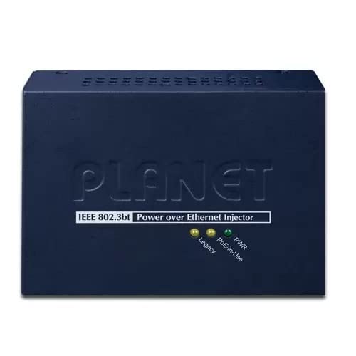 PLANET POE-171A-95 commutateur réseau Gigabit Ethernet (10/100/1000) Connexion Ethernet, supportant l'alimentation via ce port (PoE) Bleu
