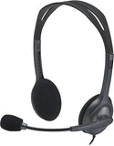 LOGITECH Stereo Headset H110 Headset on-ear wired