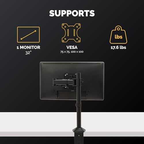 FELLOWES Reflex Bras pour moniteur simple série