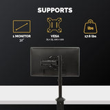 FELLOWES Reflex Bras pour moniteur simple série