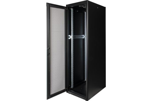 EKIVALAN Baie pro BEPF 42U 600 x 1000, ventil., ventil. (noir) /en kit