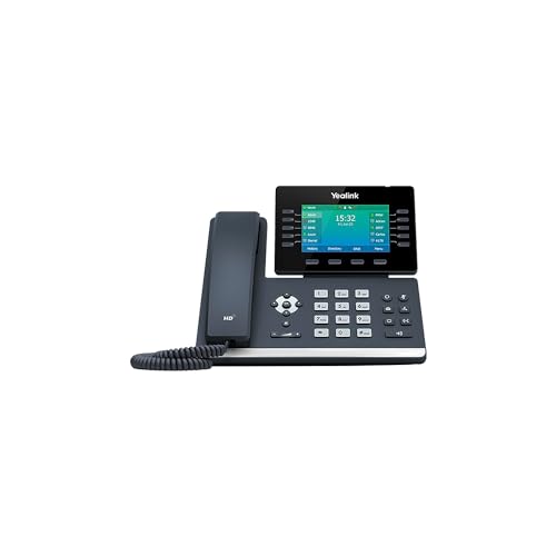 Yealink SIP-T54W téléphone fixe Noir 10 lignes LCD Wifi