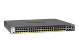 NETGEAR M4300-52G-PoE+ (1000W) Switch Niv3 48 Gigabit PoE+ & 4 10G