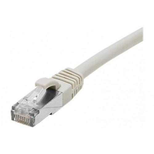 Cordon RJ45 catégorie 6A F/UTP LSOH snagless gris - 20 m
