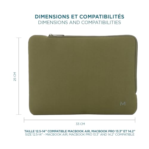 Skin Sleeve 12.5-14''-Khaki and Grey