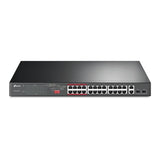 TP-LINK TL-SL1226P Switch 24p 10/100 PoE+ & 2Giga & 2 SFP
