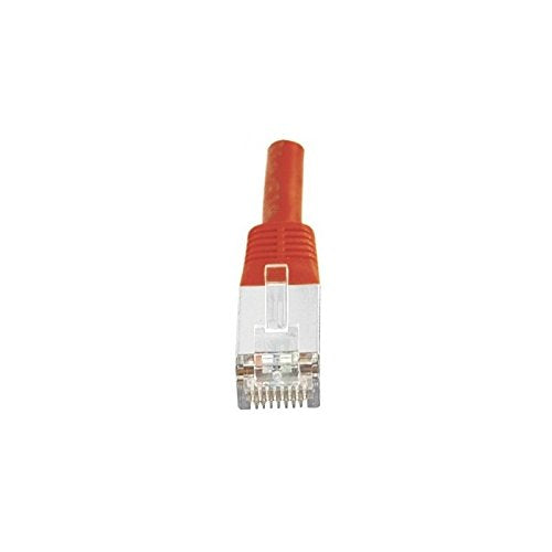 Cordon RJ45 catégorie 6 S/FTP rouge - 0,5 m
