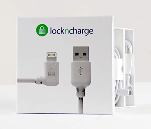 LOCKNCHARGE SET 5 CABLES MFI USB VERS LIGHTNING COUDES 0.3M