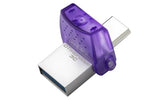 KINGSTON 256Go DataTraveler microDuo 3C 200MB/s dual USB-A + USB-C
