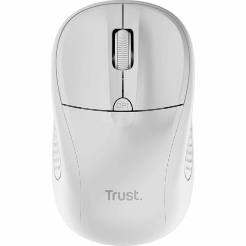 TRUST Souris sans fil compacte PRIMO - Blanche mat