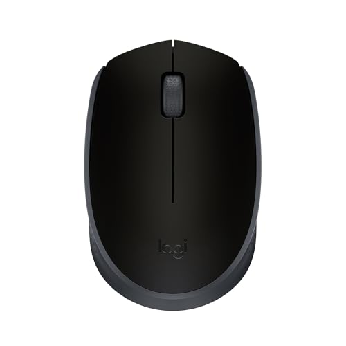 LOGITECH B170 Mouse optical 3 buttons wireless 2.4 GHz USB wireless receiver black