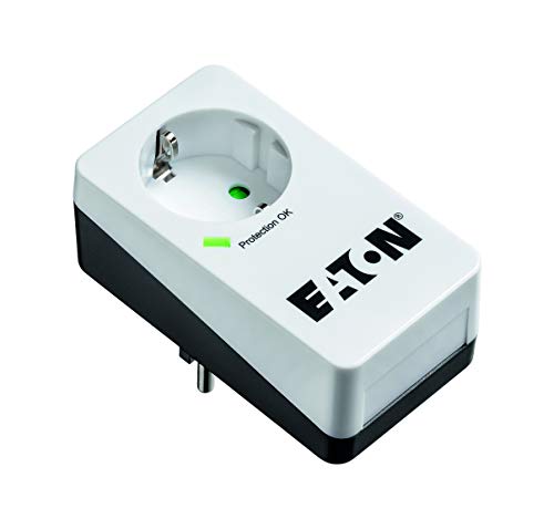 EATON Protection surtension - 4000 W - 1 sortie 220 - 250 V - Noir, Blanc (PB1D)