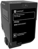 Toner LEXMARK 74C2HKE CS720 CS725 - Noir