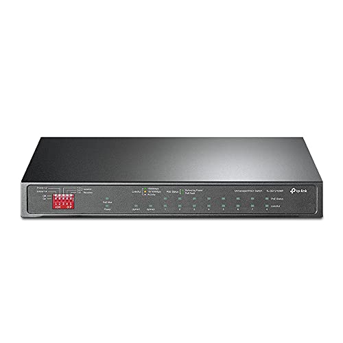 TP-Link TL-SG1210MP Switch 10 ports Gigabit dont 8 PoE+ Budget 123W & 1 SFP