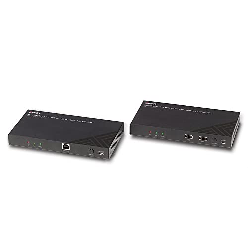 LINDY 100m Cat.6 HDMI 4K60 HDBaseT KVM Extender