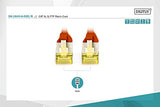 Digitus DK-1644-A-005/R câble de réseau Rouge 0,5 m Cat6a S/FTP (S-STP)