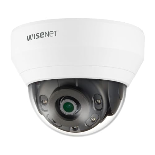 Hanwha QND-7012R caméra de sécurité Dôme Caméra de sécurité IP Intérieure 2560 x 1440 pixels Plafond/mur