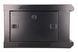 Extralink 4U 600X450 WALL-MOUNTED RACKMOUNT CABINET BLACK Rack monté sur le mur Noir