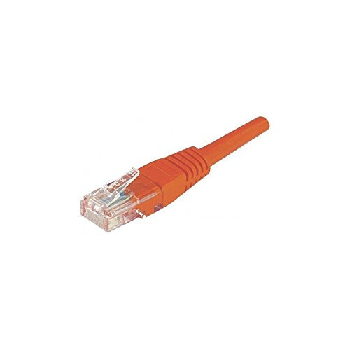 Cordon RJ45 catégorie 6 U/UTP rouge - 20 m