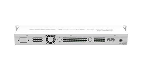 MikroTik CSS326-24G-2S+RM Switch Réseau Géré, 24x Gigabit Ethernet, 2x SFP+, PoE, 1U