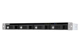 QNAP TR-004U 4-bay Rackmount 1U 12 short-depth rackmount 3.5p SATA HDD USB 3.0 type-C hardware RAID external enclosure