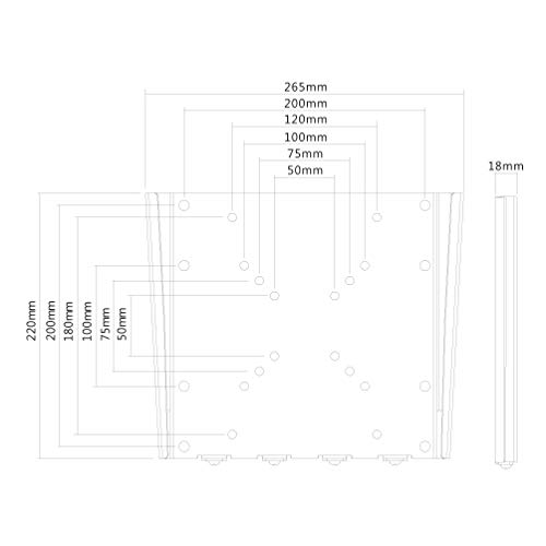 NEOMOUNTS FPMA-W110BLACK Support pour écran mural 10-40p - ultra-plat