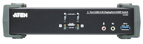 ATEN CS1922 commutateur écran, clavier et souris Noir