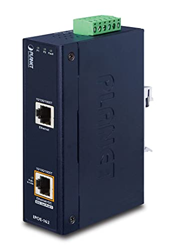 Planet IPOE-162 injecteur PoE+ Indust Gigabit 30W -40°/+75°